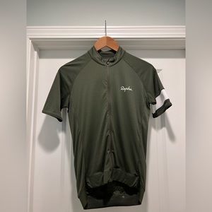 RAPHA cycling jersey - S - green & white